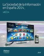 Portada de La Sociedad de la Información en España 2014 (Ebook)
