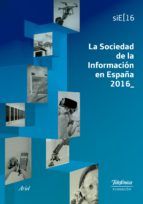 Portada de La Sociedad de la Información en España 2016 (Ebook)