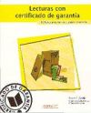 Lecturas con certificado de garantía