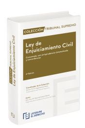 Portada de Ley de enjuiciamiento civil comentada con jurisprudencia - 6ª edición