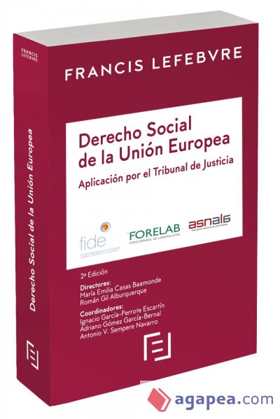 Manual Derecho Social de la UE. Aplicación por el Tribunal de Justicia