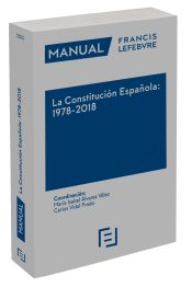 Portada de Manual La Constitución Española: 1978-2018