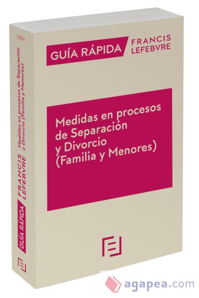 Medidas en procesos de Separación y Divorcio (Familia y Menores)