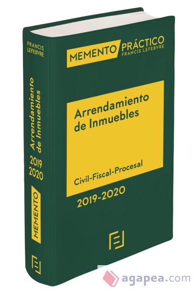 Memento Arrendamiento de Inmuebles 2019-2020