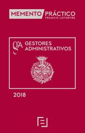 Portada de Memento Gestores Administrativos 2018