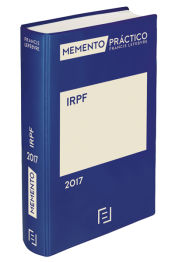 Portada de Memento IRPF 2017