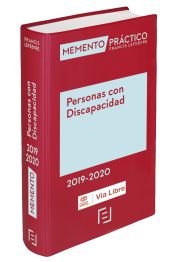 Portada de Memento Personas con Discapacidad 2019-2020