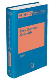 Portada de Memento Plan General Contable 2018