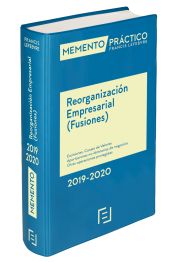 Portada de Memento Práctico Reorganización Empresarial (Fusiones) 2019-2020