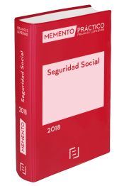 Portada de Memento Práctico Seguridad Social 2018