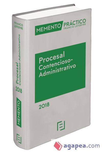 Memento Procesal Contencioso-Administrativo 2018