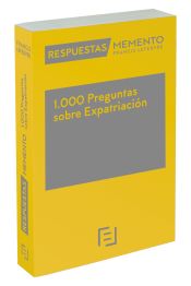 Portada de 1.000 Preguntas sobre Expatriación