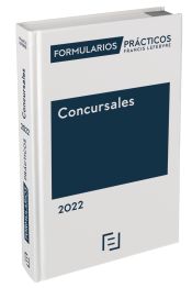 Portada de Formularios Prácticos Concursales 2022