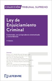 Portada de Ley de Enjuiciamiento Criminal 11ª Edición Comentado