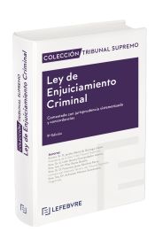 Portada de Ley de Enjuiciamiento Criminal 8ª Edición
