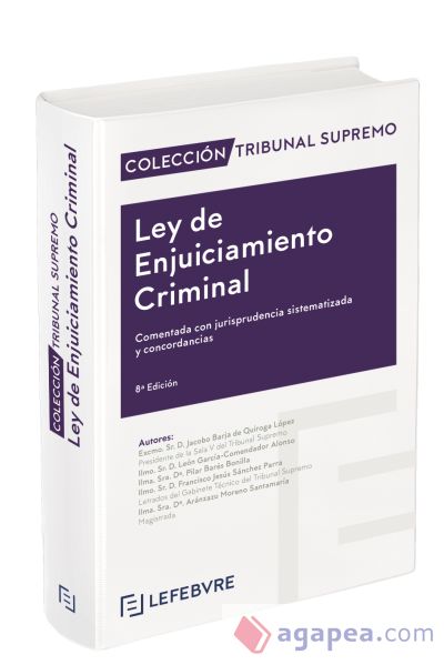 Ley de Enjuiciamiento Criminal 8ª Edición