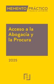 Portada de Memento Acceso a la Abogacía y la Procura 2025