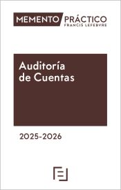Portada de Memento Auditoría de Cuentas 2025-2026