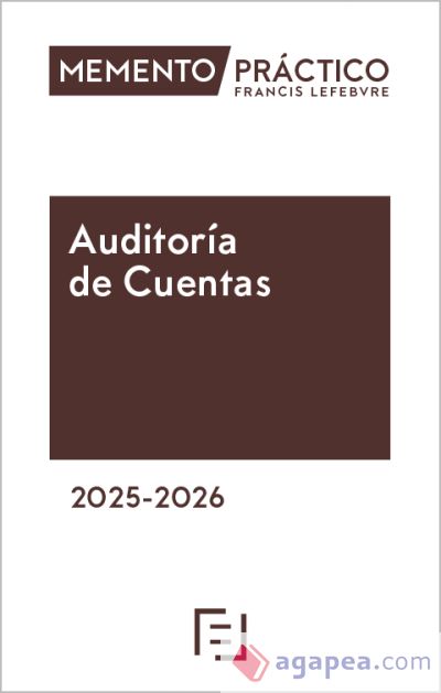 Memento Auditoría de Cuentas 2025-2026