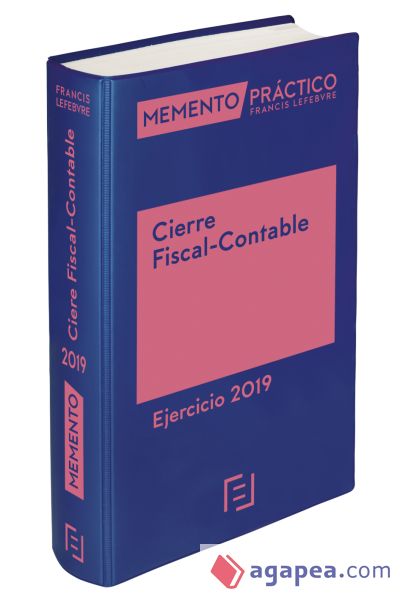 Memento Cierre Fiscal-Contable. Ejercicio 2019