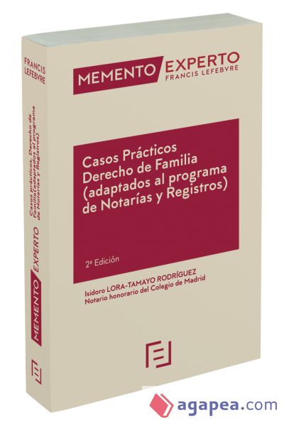 Memento Experto Casos Prácticos Derecho de Familia (2ª edición)