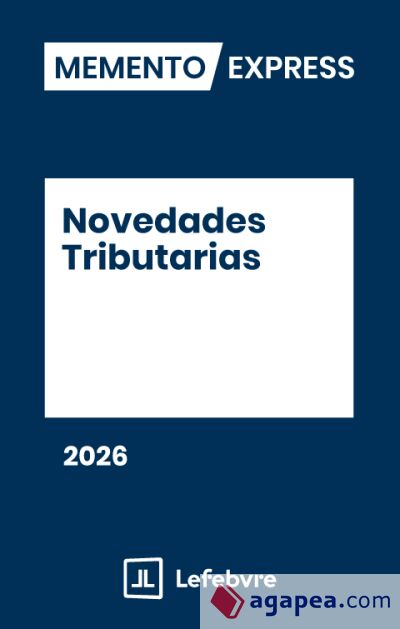 Memento Express Novedades Tributarias 2026 Memento Express Novedades Tributarias 2026
