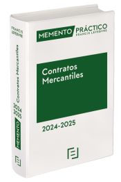 Portada de Memento Práctico Contratos Mercantiles 2024-2025