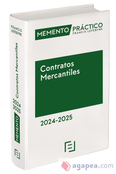 Memento Práctico Contratos Mercantiles 2024-2025