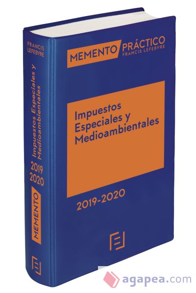 Memento Práctico Impuestos Especiales y Medioambientales 2019-2020