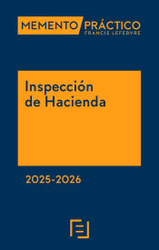 Portada de Memento Práctico Inspección de Hacienda 2025-2026