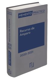 Portada de Memento Práctico Recurso de Amparo 2020 -2021