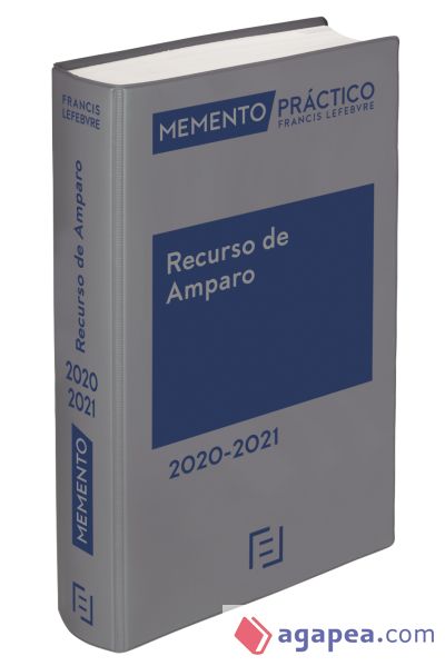 Memento Práctico Recurso de Amparo 2020 -2021