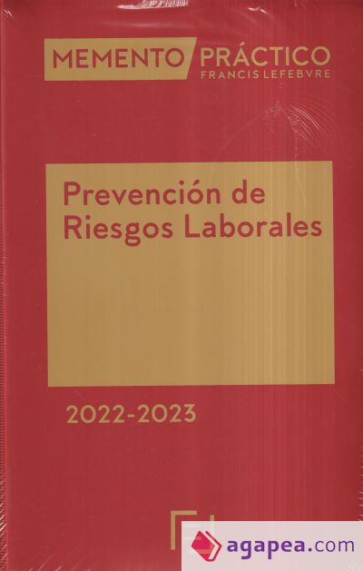 Memento Prevención de Riesgos Laborales 2022-2023