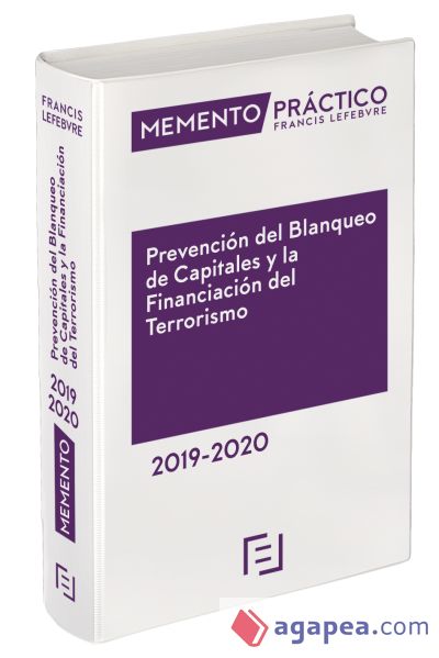 Memento Prevención del Blanqueo de Capitales y la Financiación del Terrorismo 2019-2020