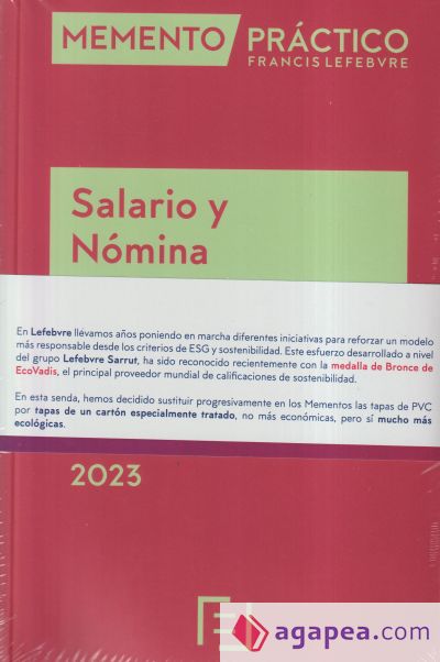Memento Salario y Nómina 2023