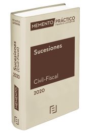 Portada de Memento Sucesiones (Civil-Fiscal) 2020