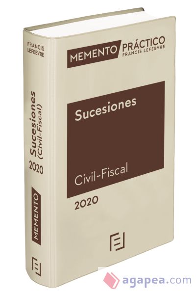 Memento Sucesiones (Civil-Fiscal) 2020