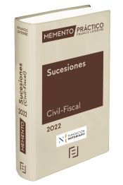 Portada de Memento Sucesiones (Civil-Fiscal) 2022