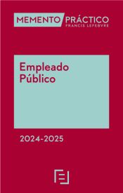 Portada de Memento práctico empleado público 2024-2025