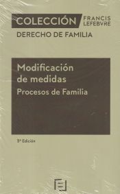 Portada de Modificación de medidas. Procesos de Familia 3ª edición