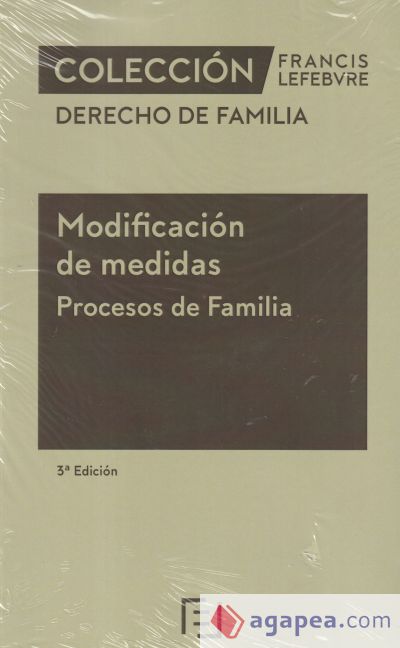 Modificación de medidas. Procesos de Familia 3ª edición