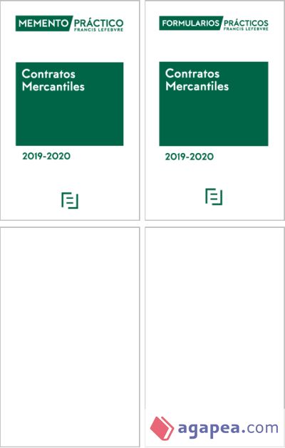 Pack Contratos Mercantiles 2019