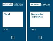 Portada de Pack Memento Fiscal 2023 + Memento Express Novedades Tributarias2023