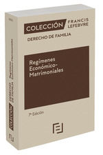 Portada de Regímenes Económico-Matrimoniales 7ª edc