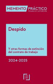 Portada de Memento Despido 2023-2024. Y otras formas de extinción del contrato de trabajo