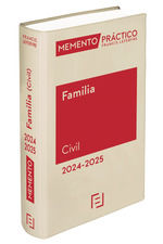 Portada de Memento Práctico Familia. Civil. 2024-2025