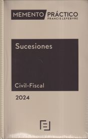 Portada de Memento Práctico Sucesiones Civil-Fiscal 2024