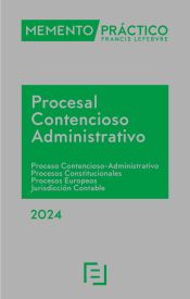 Portada de Memento Procesal Contencioso-Administrativo 2024