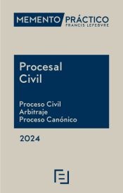 Portada de Memento práctico procesal civil 2024