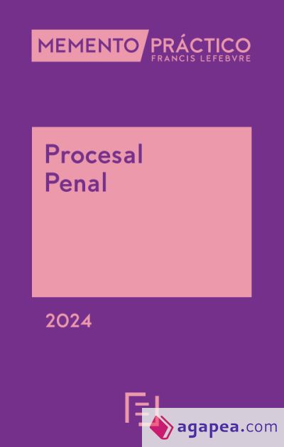 Memento práctico procesal penal 2024